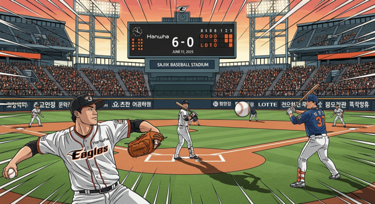 hanwha-eagles-vs-lotte-giants-match-player-stats