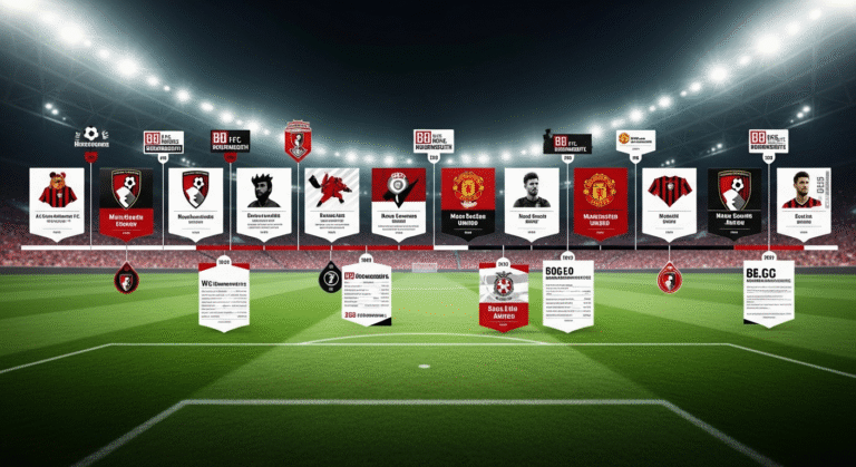 a-f-c-bournemouth-vs-manchester-united-f-c-timeline