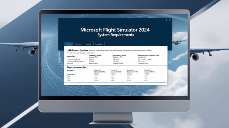 Microsoft Flight Simulator 2024 System Requirements
