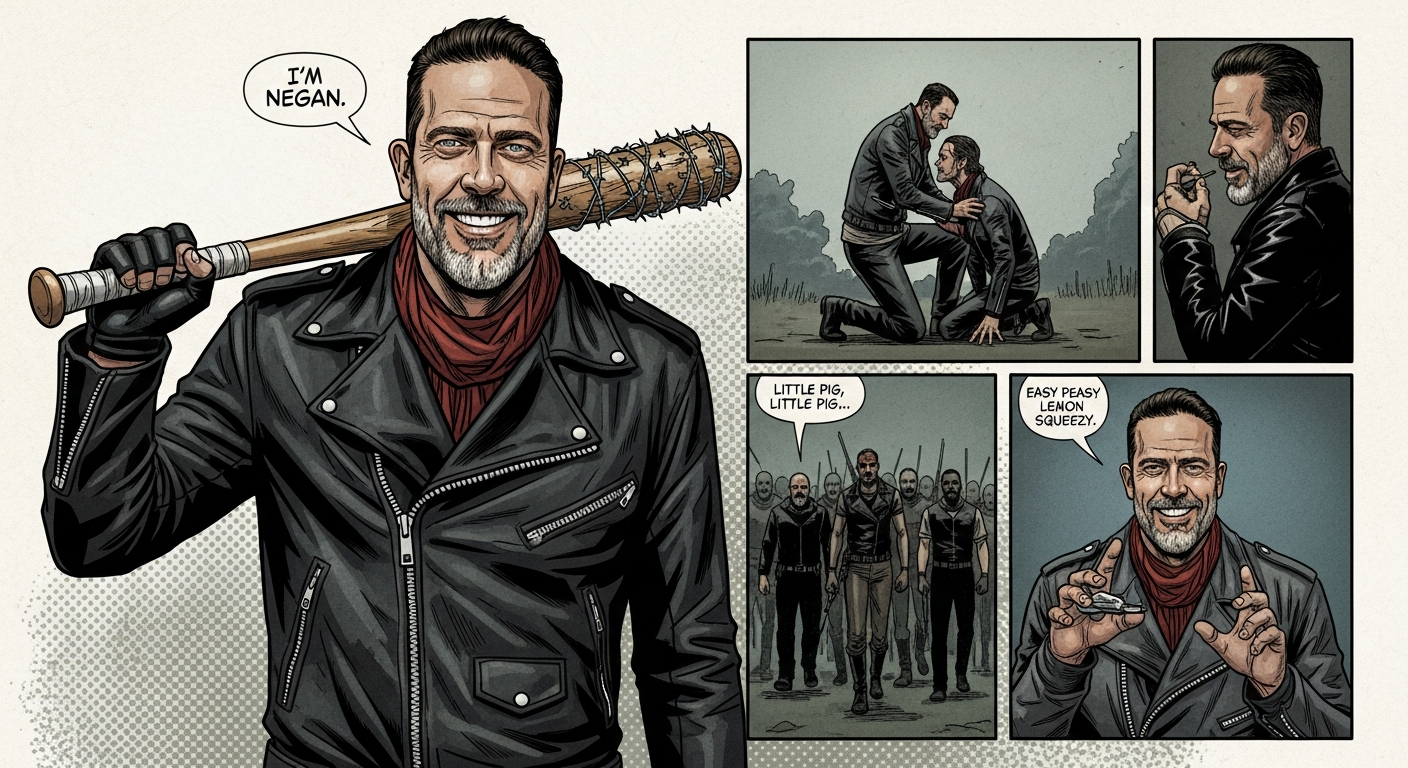 Negan Comics Walking Dead