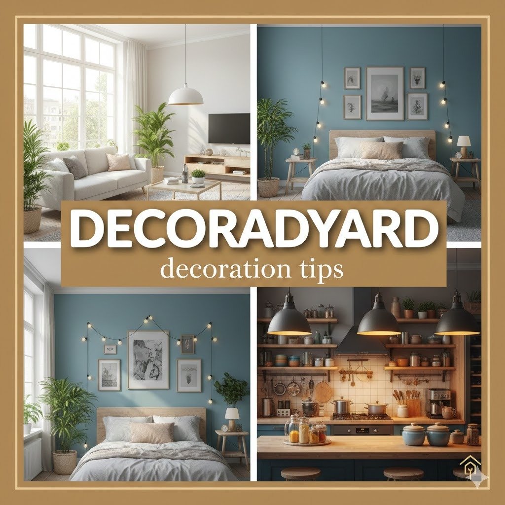 Brilliant Home Decoration Tips Decoradyard to Transform Your Space Easily